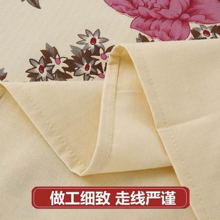 上海民光全棉磨毛老式床单粗布国民棉明光印花被单传统怀旧