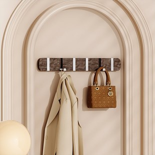 门后挂钩一排免打孔强力承重粘胶卧室挂衣架墙上壁挂无痕衣帽粘钩