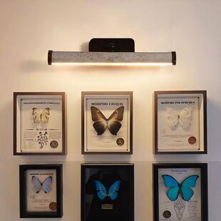 日式照灯装镜前关111灯黄洞石灯走廊玄装饰画廊挂画壁灯墙灯画饰