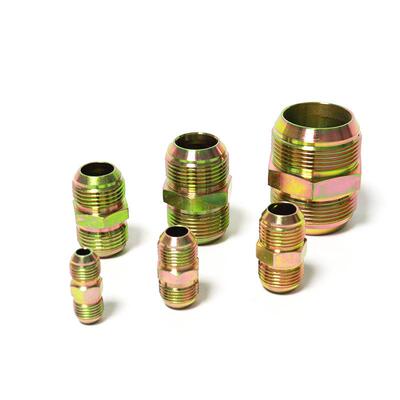 液压接头接双外VGM丝直管外牙直通对丝双美液管件压油过渡接头