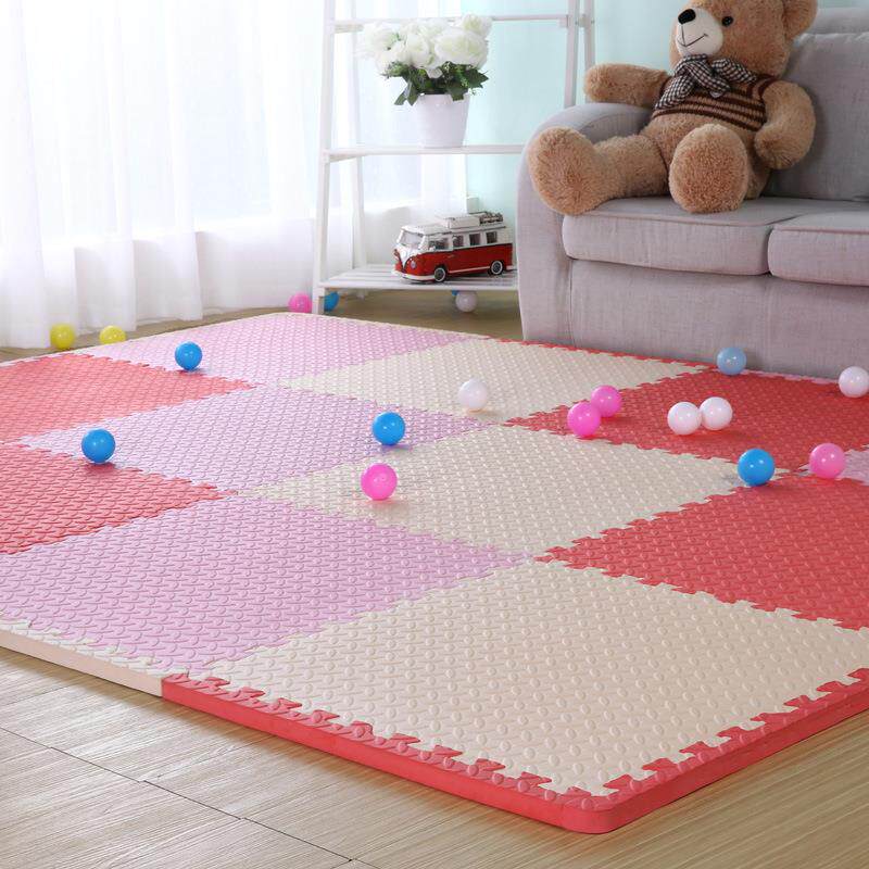 地大积泡沫爬爬垫床下拼接婴儿TB-59114童面加60x60家用垫子2厚cm