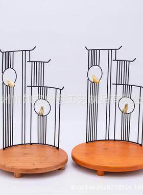 性创式意中醉江南意境IZH餐高级酒店餐厅主题展具示私房菜个金属