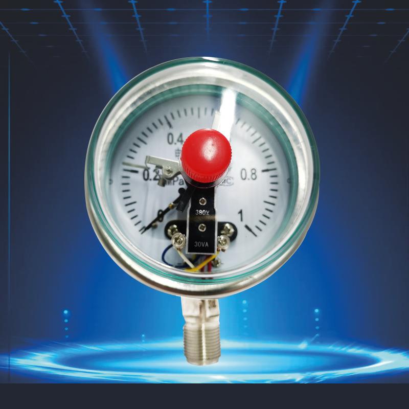 电接点压力表YX100压力控制器220V380V自动10VA上下限控制器开关