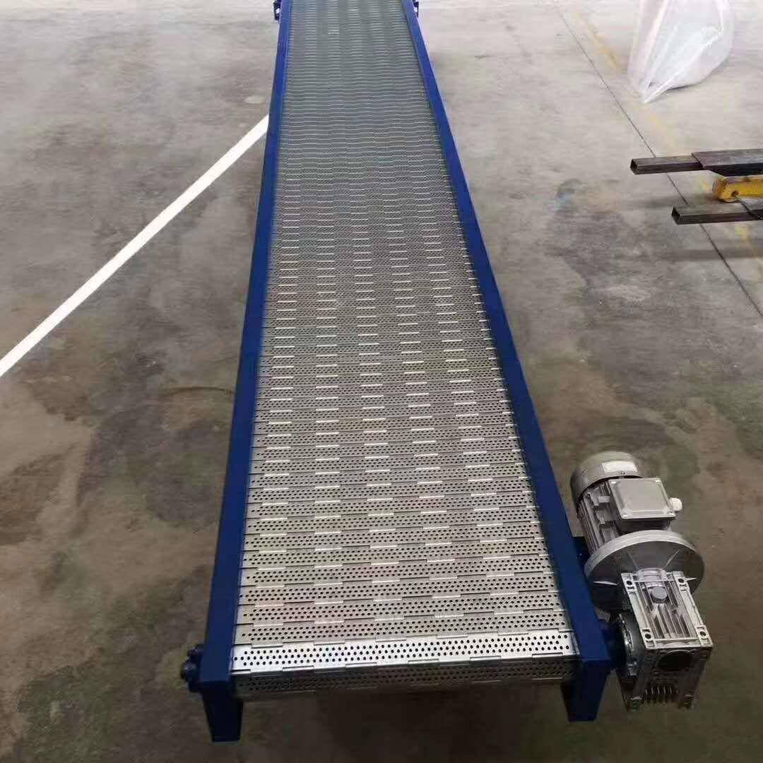 热风烘干链板输送机果蔬清洗线不锈钢网带输送机饼干输送机