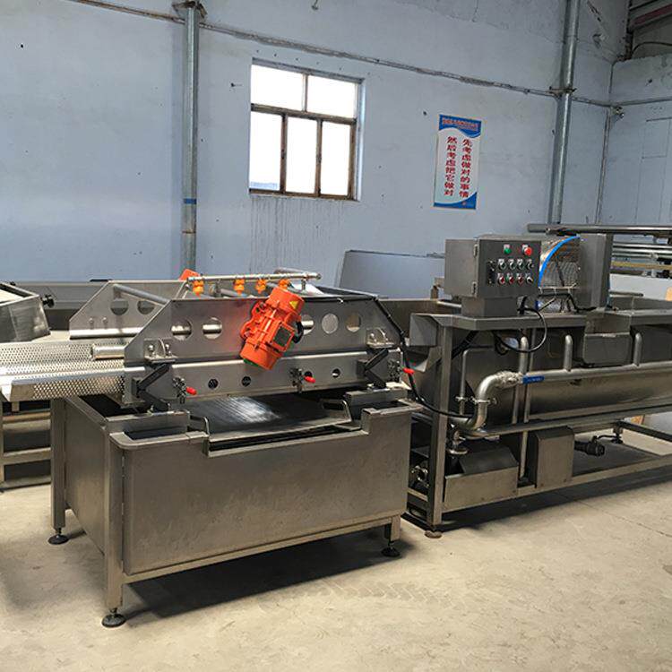 涡流震动清洗机大型食堂配餐配套成套设备净菜清洗加工成套设备