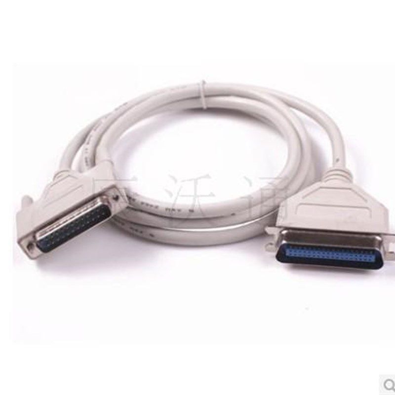 DB25转CN36并口打印机线 LPT数据线 25芯老式针式打印机连接线10