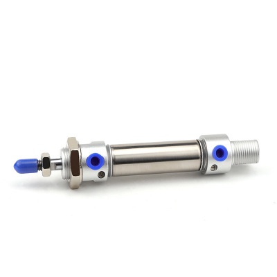 MAC50/63*25/50/75/100/250/300/500-S-CA带气缓冲迷你气缸不锈钢