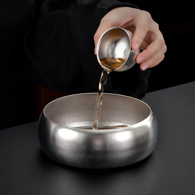 纯钛茶大号家茶用高档笔洗功夫具茶NNXY2026道配件茶盏洗茶碗水盂