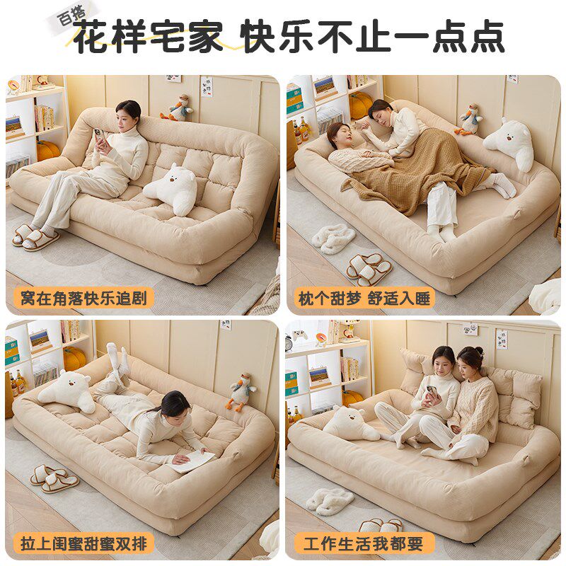 折叠床单人床午休午睡神器成人便携不占空间式小户型懒人沙发躺椅