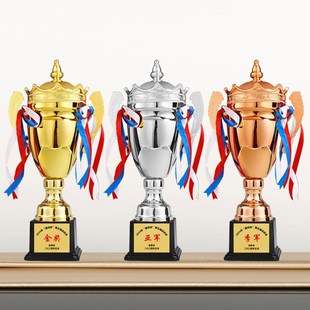 金属奖杯定制个人团队员工销售表彰奖品篮球足球运动会比赛定做