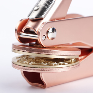 手钳钢印 来图定制印章logo 婚庆图案 姓名图章 DIY个性定制签名