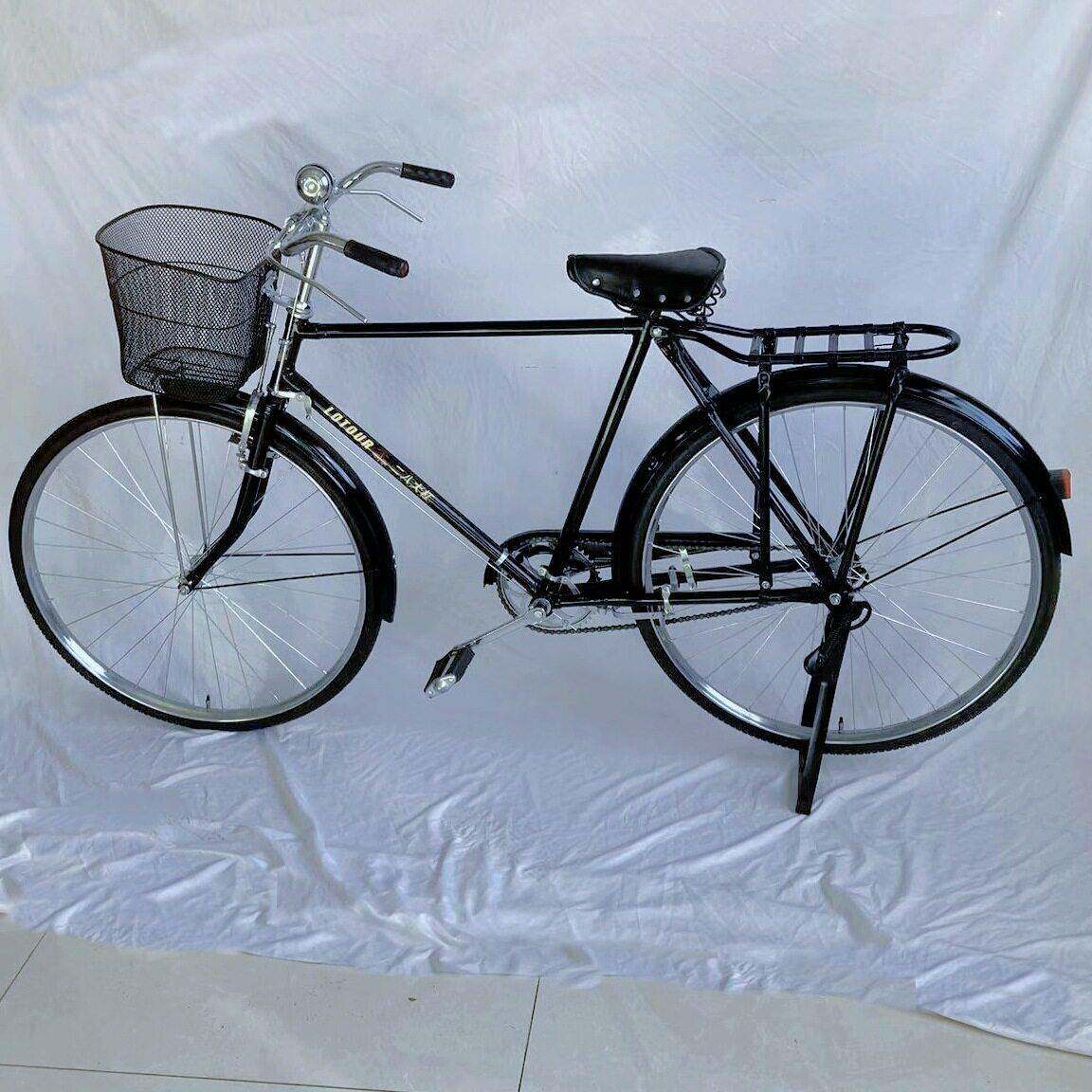 二八大驴杠古自行车28大传统老式二八大F98JJ555杠铁其他复绢花