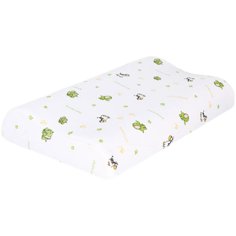 泰国PAPATYA儿童枕0-14岁婴儿定型枕0-1岁纯乳胶防螨睡眠颈椎包邮