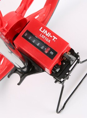 优利德LM10C/10B10A滚轮测距仪高精度电子手推轮胎数显距离测量仪