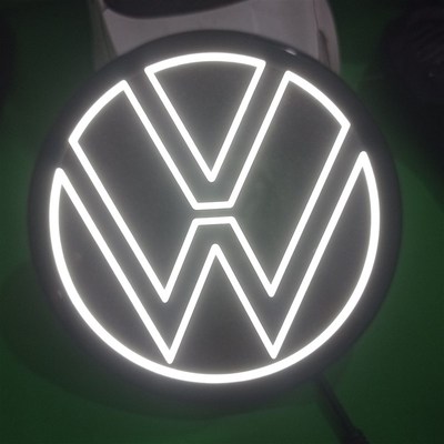 大众迈腾cc帕萨特速腾宝来途岳探歌途观L兼容ACC中网灯发光车标灯