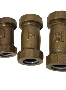 镀锌快速活接头 水管铁管接头 哈夫节抢修节DN15 20 25 32 40 50