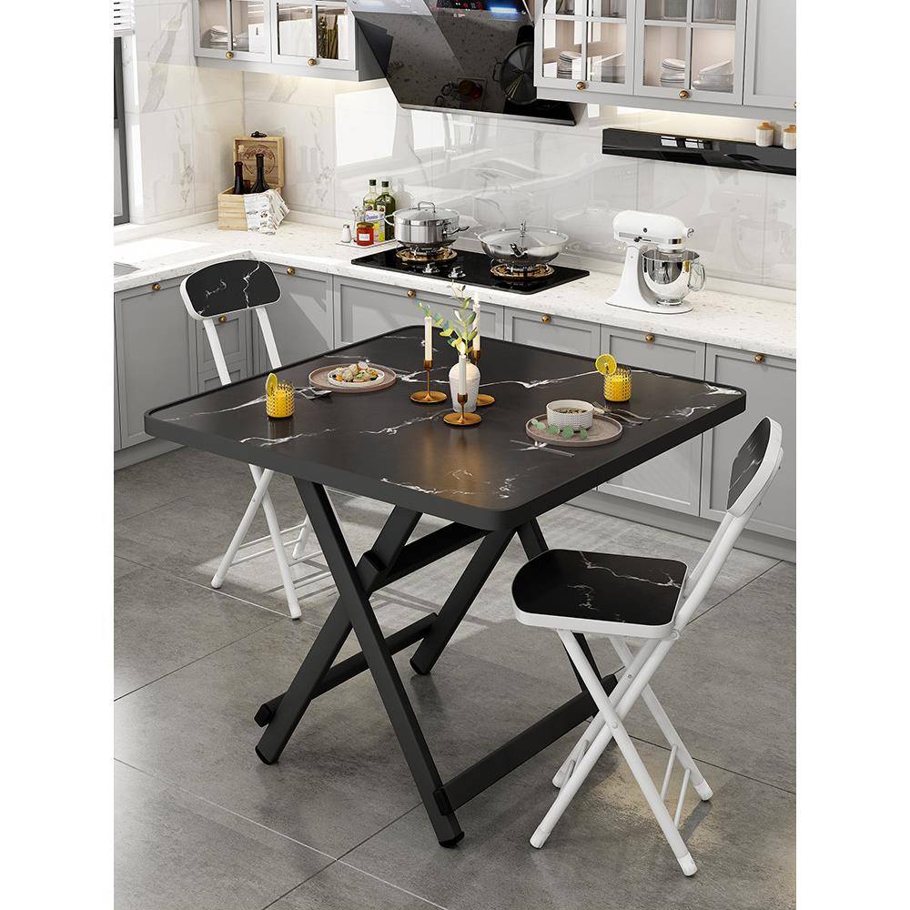 折叠桌家用出租房简易四方餐桌写字桌户外桌椅摆摊便携吃饭小桌子