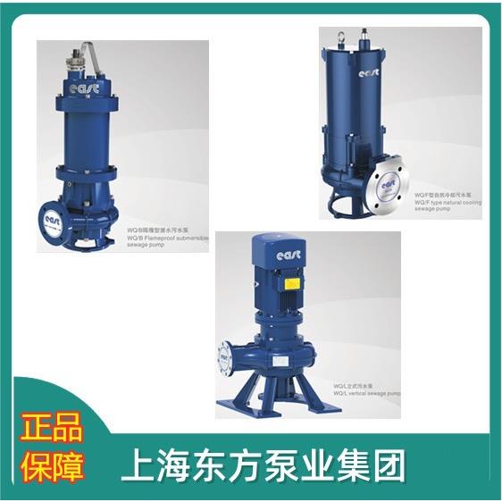 上海东方WQ污水电泵地下室提升排污泵50WQ11131 65WQ11091