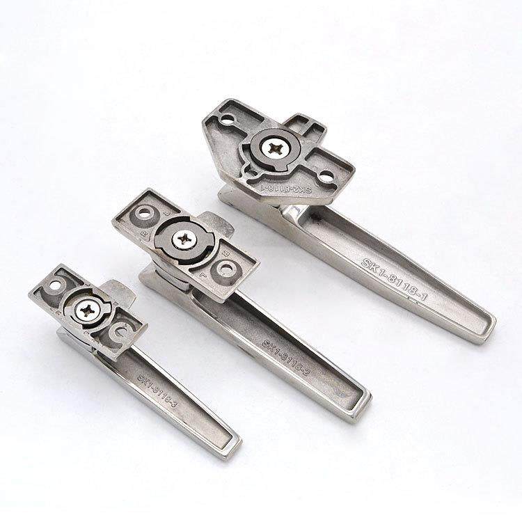 尚坤SK1紧-8业18不锈钢门锁工机械执1手锁烤箱恒温箱PFA设备迫门