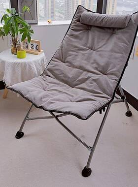 加VLE固公室午休椅折叠躺椅午睡子办靠背椅孕妇闲椅休椅太阳椅子