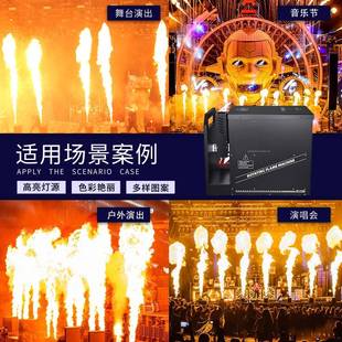 舞台防水摇头喷火机演唱会音乐节演出火焰机户外防雨高空火柱机