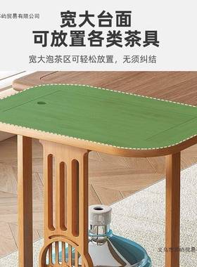 可移动茶水烧桶几水壶一体饮水置柜物架茶几QZX茶桌侧边柜沙发边