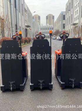 全电动站驾式牵引SBC车吨电转子向机拖车拖头场仓库搬运3车