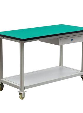 车间防双静电推车流EYD水线分拣移动作台带抽手屉工层推车移动柜