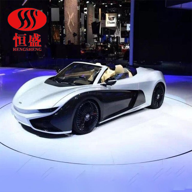 汽车摄影评审展示旋转升降台