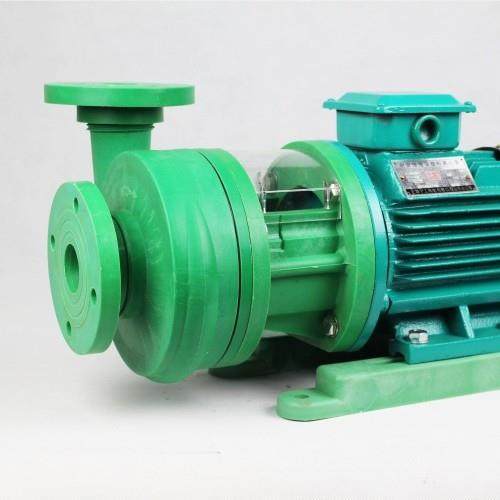 家宁贡工宁增强耐酸耐ATC碱塑料厂离心吸小型化工泵FS-R70W-7自50