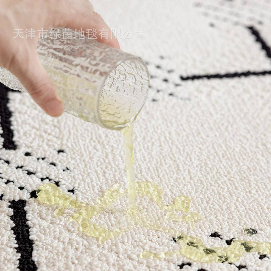 防擦水防污现2代地毯客厅205新款免洗PCZ可免打理轻奢硅藻丝沙发