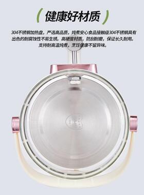 体分花茶养生RNQ壶式大容量L预约定茶时养生煮电热烧水壶多功能触