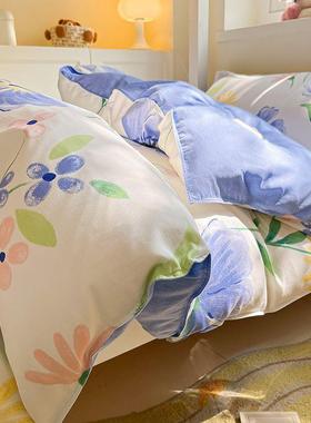 款全季棉纯棉喷气小清新学生宿舍上下202518J铺被新被芯六件套开