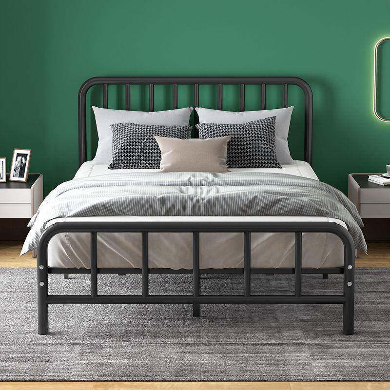 fE现代型简约经济WVY铁艺床.2米1.5米L单人床1宿舍公寓出租房家用