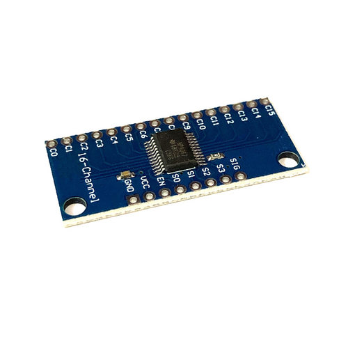 CD74HC4067高速CMOS 16通道模拟多路复用器 Analog/Digital