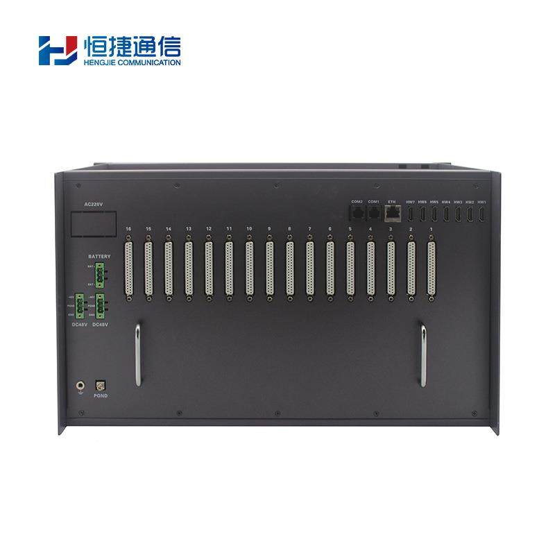 恒捷1通信数字程控电机话交换EVTHJ-E80B6进416出中0继接口丰富