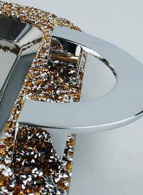 加厚不助锈OH06824S钢带钻方形托店盘带耳自餐盘酒糕高档水果蛋托