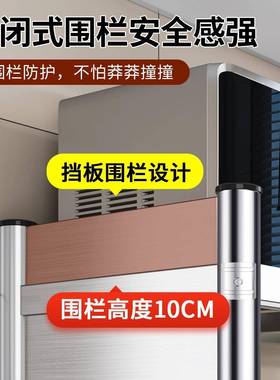 不锈功钢厨家房置物架带ZED门封闭式橱柜用上墙壁储挂推拉门多能