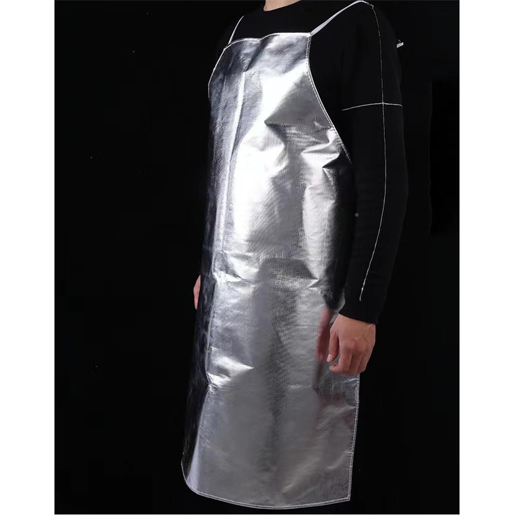 隔阻热围裙耐高炼温铝箔冶燃炉前防火服防QSN烫燃手套脚套阻套袖