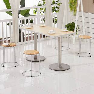 桌椅组合餐桌椅快餐店桌子麻辣烫冷饮卡座长方桌牢固小方饭店面馆