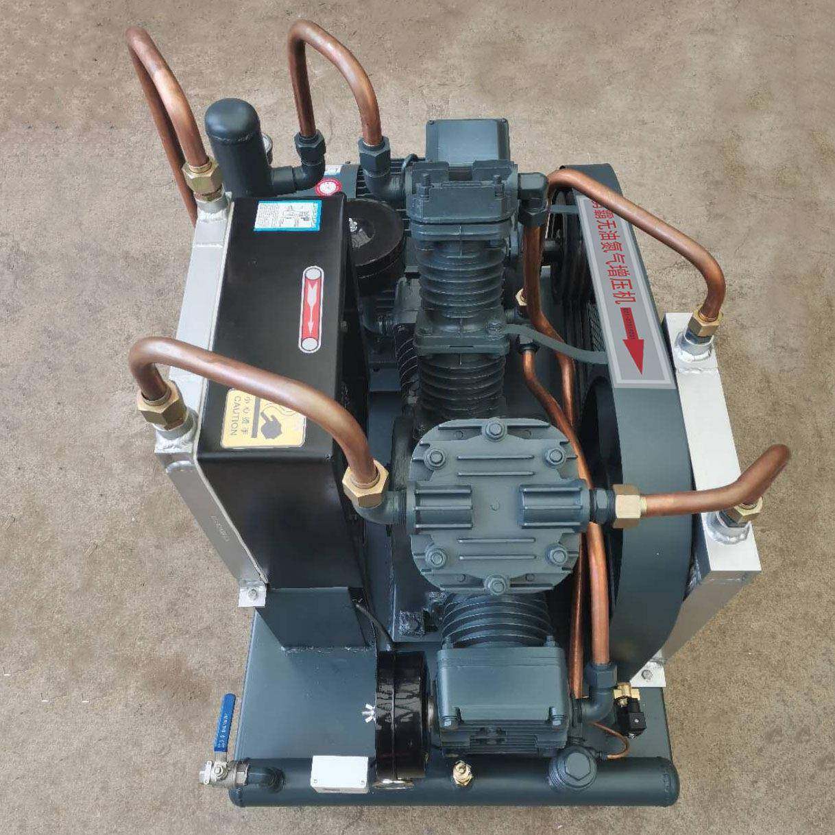 ,密性试JDB用40Kg无油高压空气压缩机WW-2.5验40中高压无油空/压