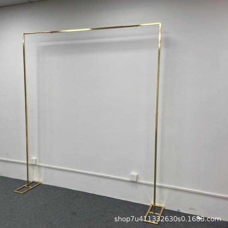 庆婚道具舞台背景方架背景铁门艺装饰金色花架婚无品牌/礼形升降