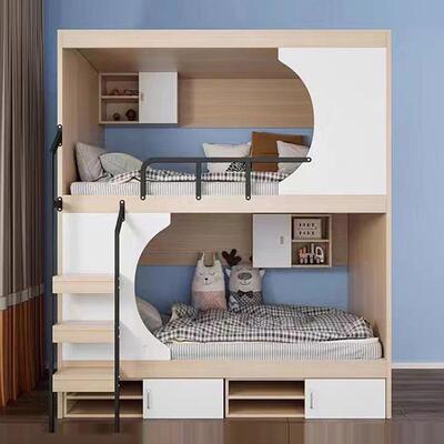 太舱床空实木床厂FPI家学校宿高舍低上下床床公寓床木质双层床加