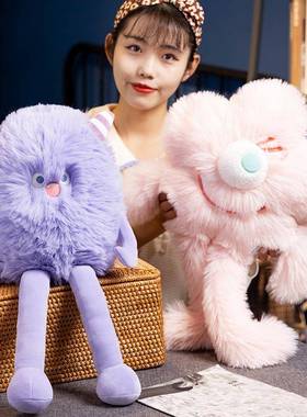 创意个化性车抱枕装饰摆GLT件卡通汽车竹炭包公仔车内品净载去除