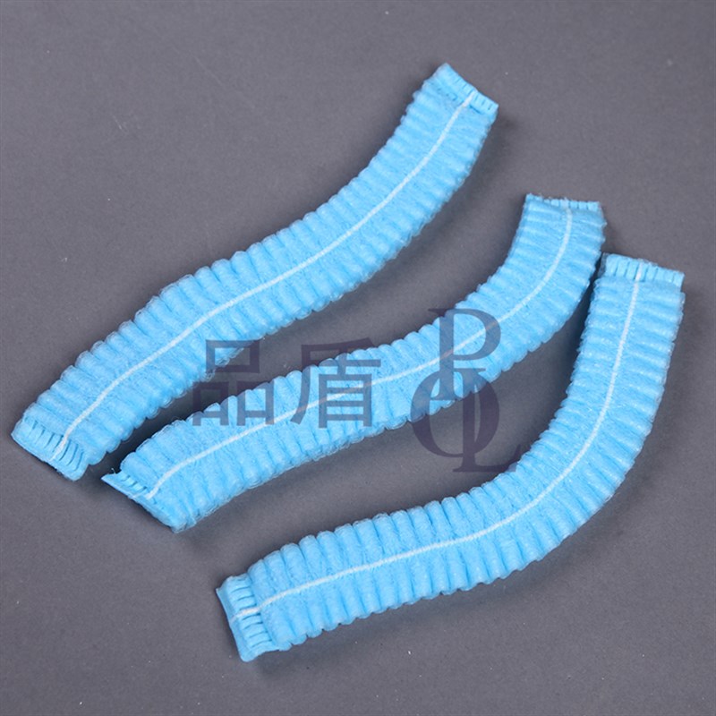 一次性帽子无尘帽条形帽 一次性防尘帽一次性无纺布帽 100只