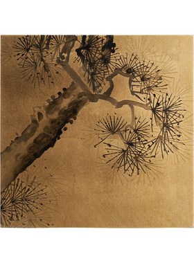 新中式漆器挂画风格壁饰书房书柜文化艺术装饰摆件高级感软装搭配