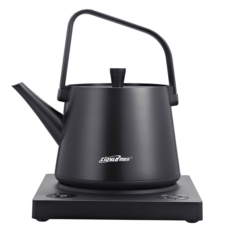 CIDYLO日式手冲壶咖啡泡茶壶烧水壶保温恒温电热不锈钢专用煮茶器