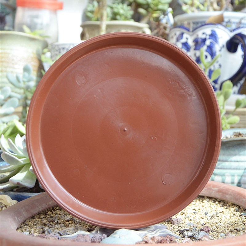 花盆托盘塑料花盘加厚底盘大接水盘花盆垫底多肉圆形底托花盆底座