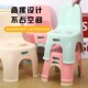成人家用加厚塑料靠背椅幼儿园茶几宝宝矮凳吃饭板凳卡通儿童椅子