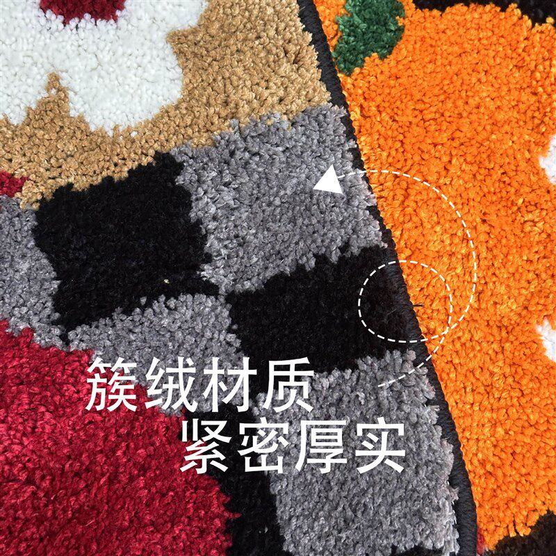 坐垫办公室久坐椅子垫加厚植绒可爱屁股垫四季通用防滑防凉坐垫